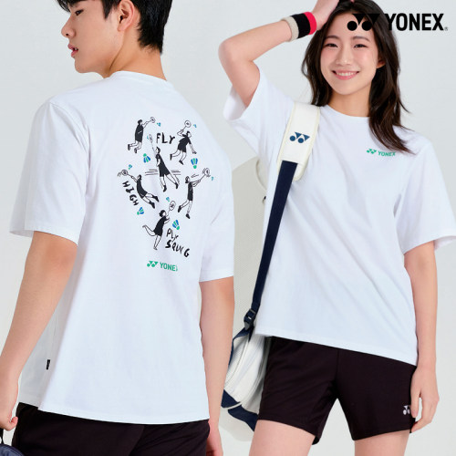 2026春夏韩国YONEX尤尼克斯新款羽毛球服短袖男女同款运动速干T47