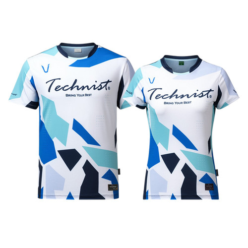 2025春夏新款Technist韩国羽毛球服男女运动速干透气短袖速干T82