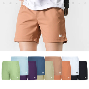 运动速干裤 男女款 子三分 羽毛球服短裤 韩国2025春夏meditation新品