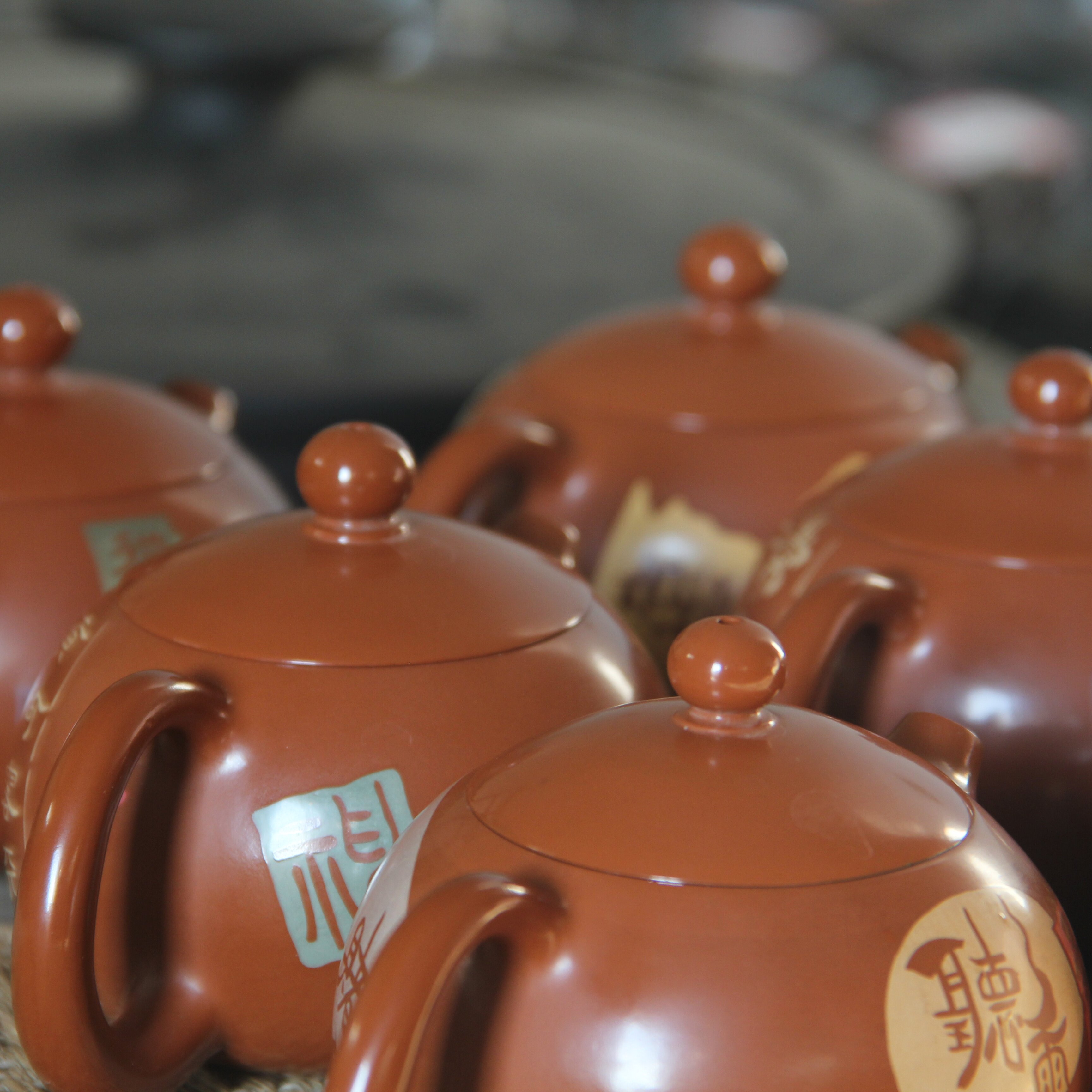 篱囿云南建水紫陶泡茶壶阴刻阳填工艺茶壶复烧红纯手工西施单壶