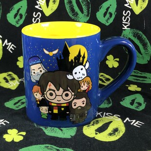 美国进口哈利波特周边HarryPotter陶瓷杯马克杯水杯咖啡杯子创意