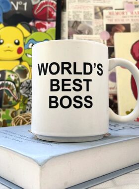 TheOfficeBOSS陶瓷马克杯文创