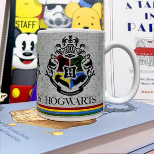 哈利波特HarryPotter霍格沃茨魔法学院校徽陶瓷马克杯水杯咖啡杯
