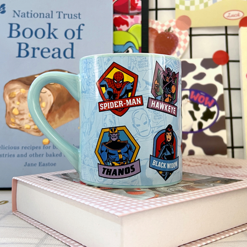 漫威绿巨人鹰眼周边钢铁黑豹水杯