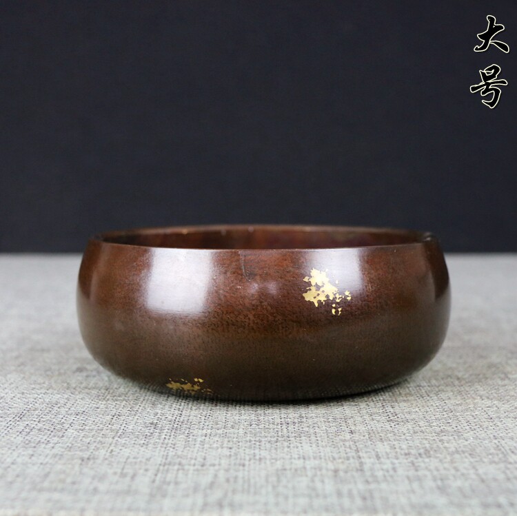 纯铜质水洗茶盂茶碗铜笔洗茶洗