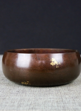 纯铜质水洗茶盂茶碗铜笔洗茶洗
