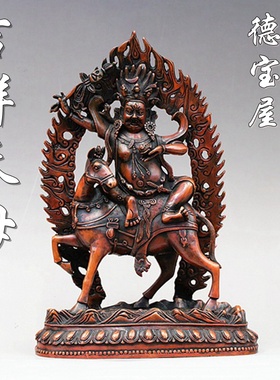 吉祥尼泊尔全铜摆件密宗佛像