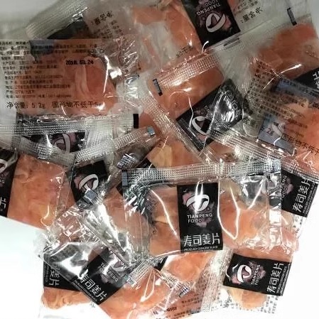 独立小包装20袋红姜搭档解腻寿司