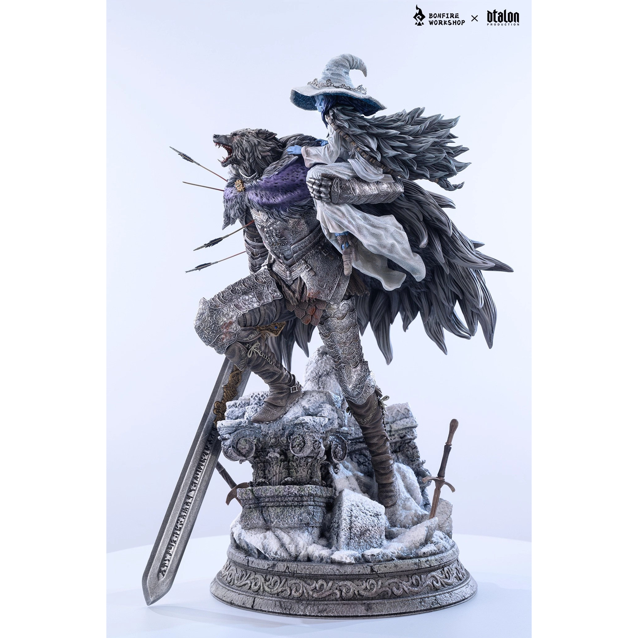 【补款】猴子 篝火 Dtalon 狼与月之公主 限量手办雕像