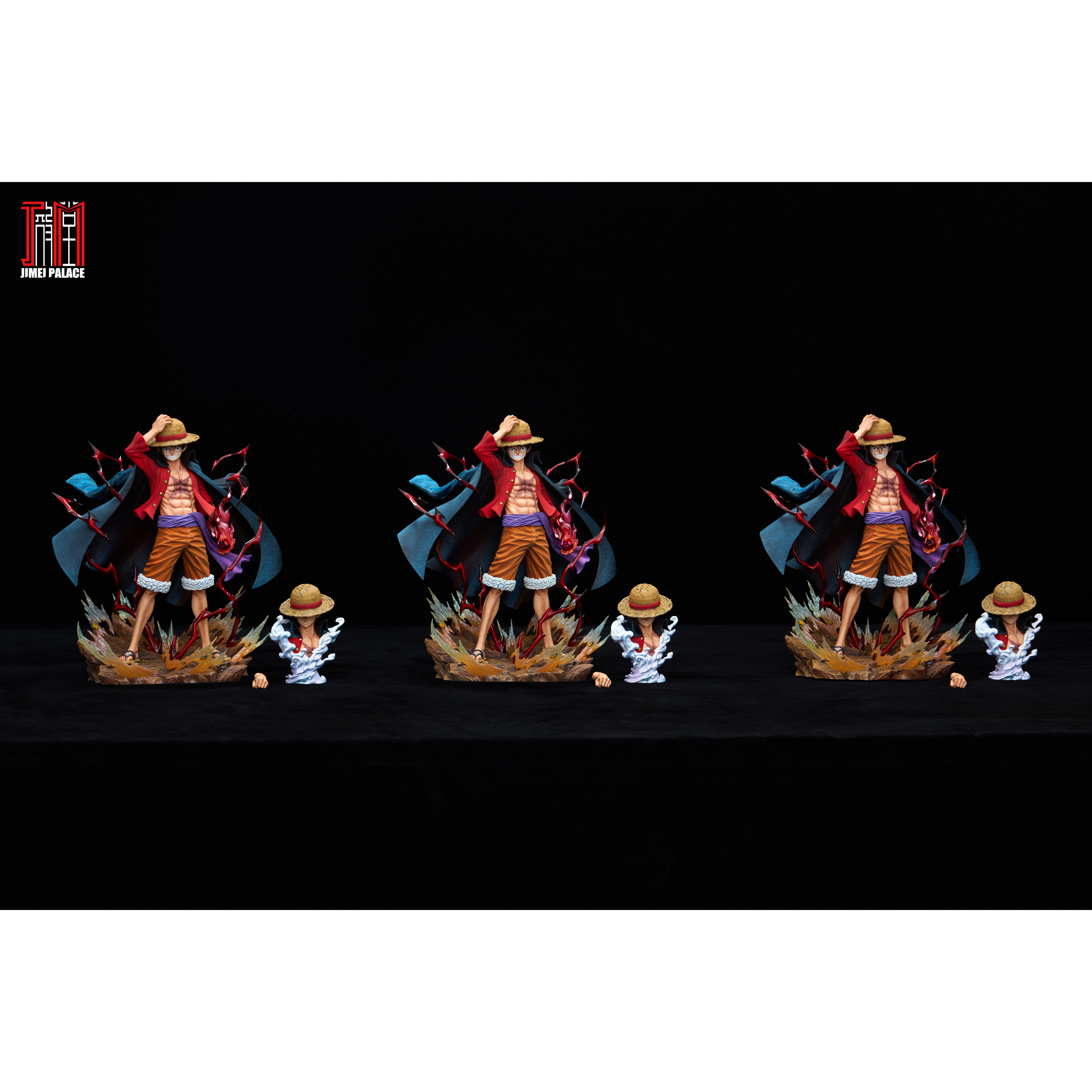 【补款】集美殿堂 传奇系列雕像草帽团路飞图片