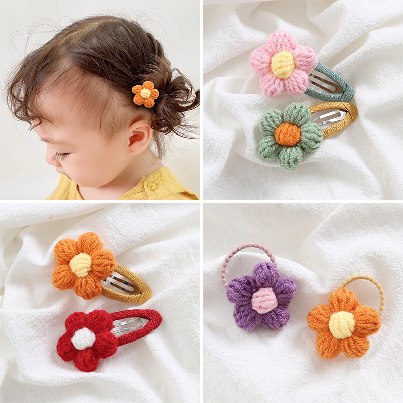 宝宝韩版花朵儿童发夹