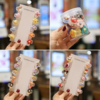 Заколка для волос, милая заколка-крабик, универсальная челка, ювелирное украшение, аксессуар для волос, в цветочек