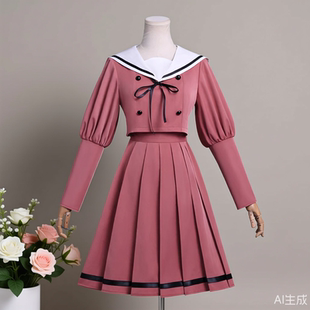 薰香花朵凛然绽放cos服和栗薰子校服花薰凛然动漫cosplay服装女装