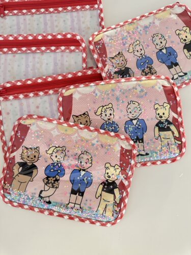 透明pvc收纳袋化妆包卡通收纳