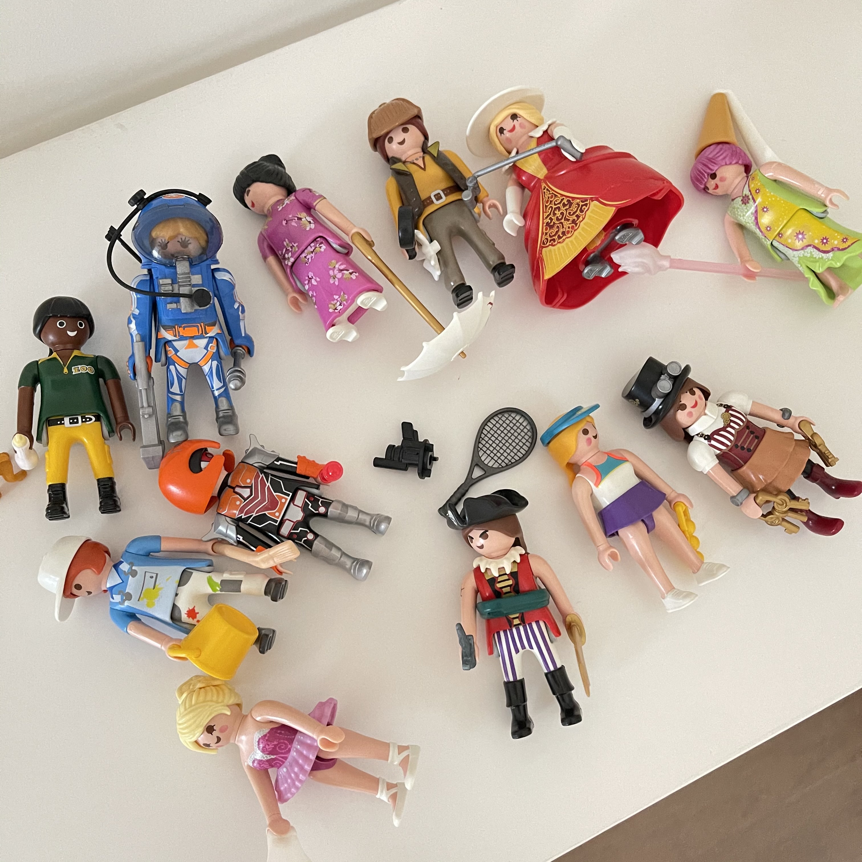 16季女款 德国进口 正品 Playmobil摩比世界人物卡通公仔手办