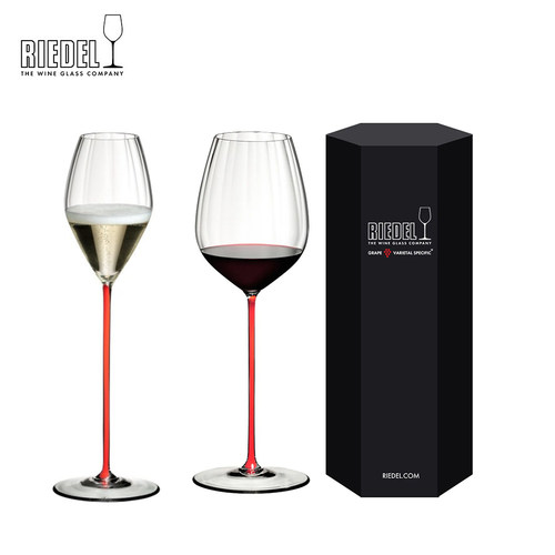 RIEDEL手工杯红杆水晶香槟杯