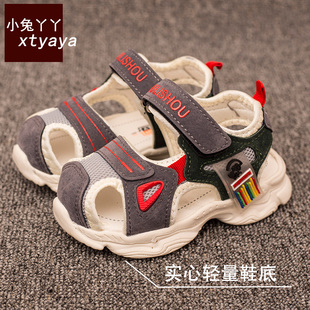 夏季 寶寶機(jī)能涼鞋 輕量實(shí)心底機(jī)能鞋 軟底防滑男女童涼鞋 沙灘