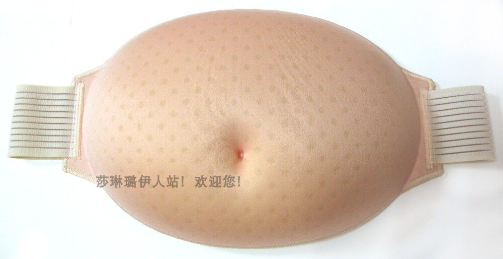 海绵道具舞台变装透气孔假肚子