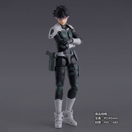 有货 万代 SHF 怪兽8号 一队队长 鸣海弦 可动成品手办