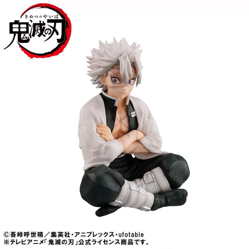 有货 MegaHouse G.E.M.系列 鬼灭之刃 掌中不死川实弥 比例手办