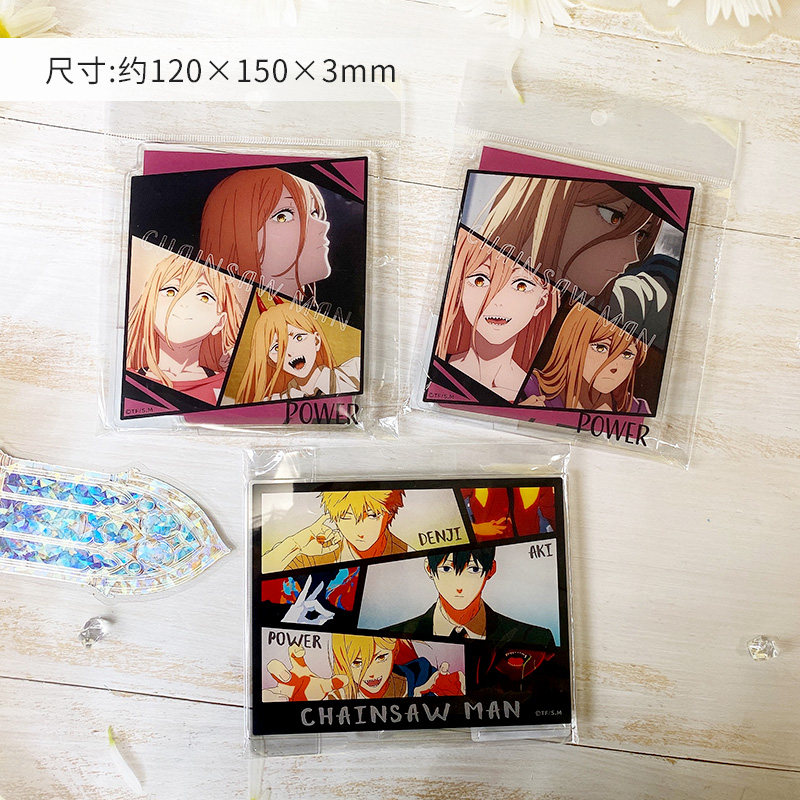 有货 日本正版 链锯人电锯人场面写亚克力立牌 周边谷子,模玩/动漫/周边/娃圈三坑/桌游,动漫徽章/立牌,淘宝优惠券,粉丝福利购,淘宝优惠卷