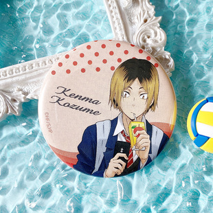 排球少年 正版 饮料ver.徽章吧唧 日向 谷子 有货 周边 昭和笔记