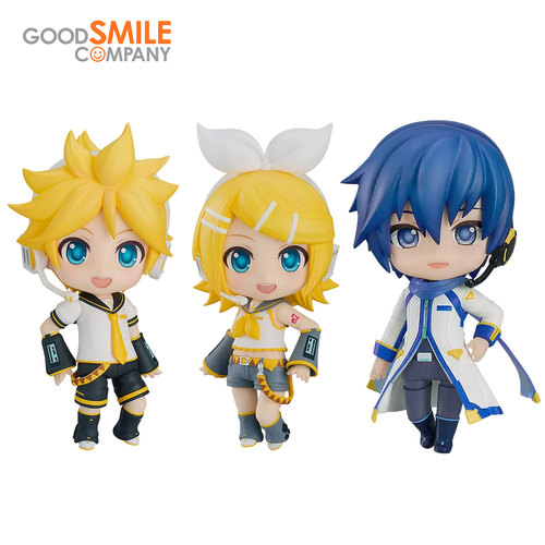 有货 GSC 初音未来 粘土人 镜音铃 镜音连 KAITO 2.0 Q版手办