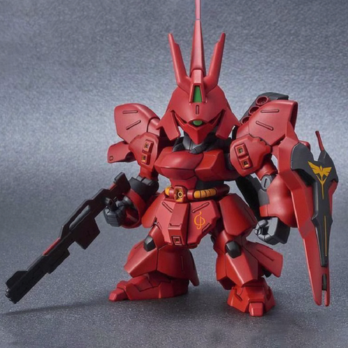 有货 正版万代 SD EX-STANDARD 夏亚 沙扎比  高达拼装模型