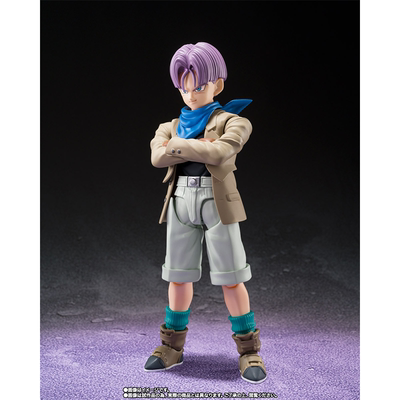 有货 万代SHF 七龙珠GT 特兰克斯 可动手办