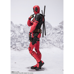 有货 万代 SHF 漫威 死侍与金刚狼 死侍 手办模型