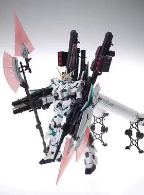 有货 正品万代 MG 1/100 全武装独角兽高达 Ver.Ka 拼装模型