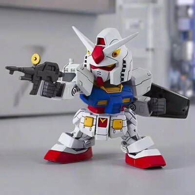 有货 正品万代 SD BB战士 EX-STANDARD RX-78-2 高达 拼装模型
