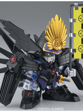 有货 万代SD BB战士 344 战国传 武者战士织田信长 高达 拼装模型