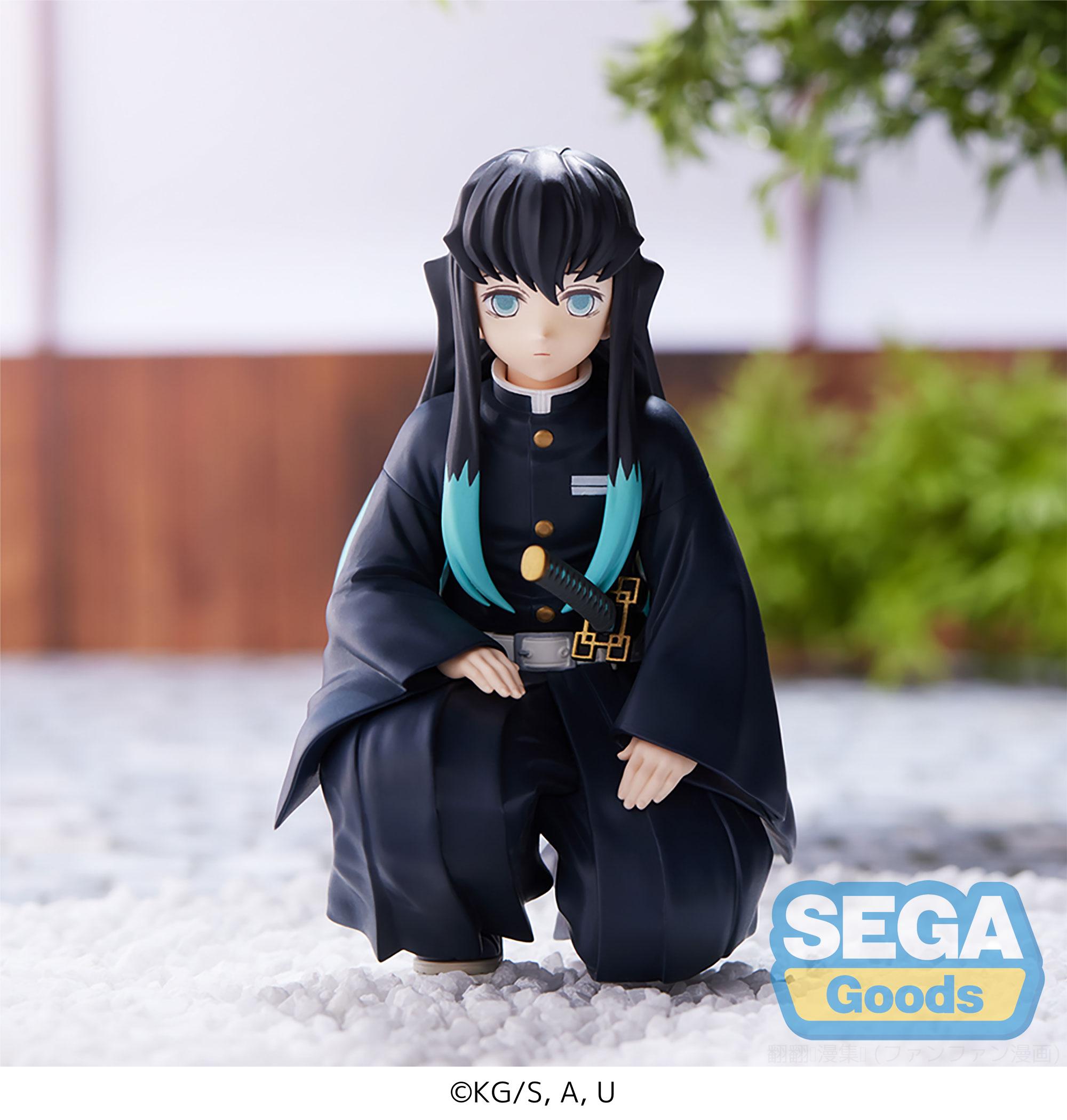 有货 SEGA世嘉正版 鬼灭之刃 柱合会议 时透无一郎 霞柱景品手办