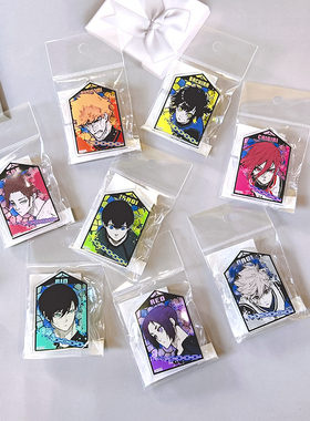 有货Bellhouse正版 蓝色监狱彩窗可立式徽章吧唧 周边谷子