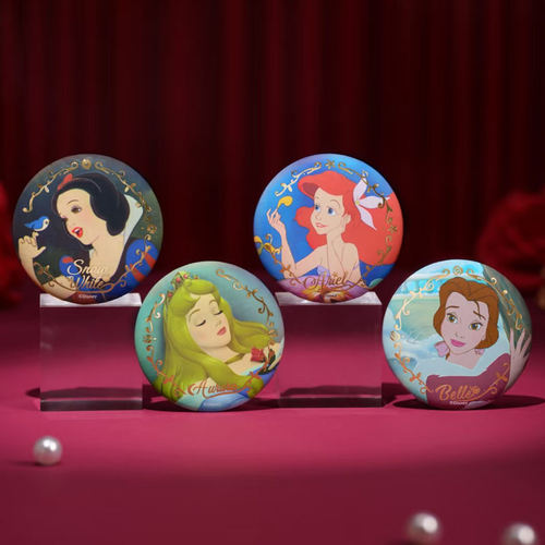 日本正版 三月兽 迪士尼公主Vintage Tales 系列 场面写徽章盲盒