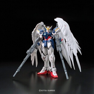 有货 正品万代 RG-1/144 飞翼零式 高达 EW版 掉毛 拼装模型