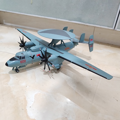1:72空警600预警机模型合金仿真KJ600航母舰载飞机退伍战友礼品