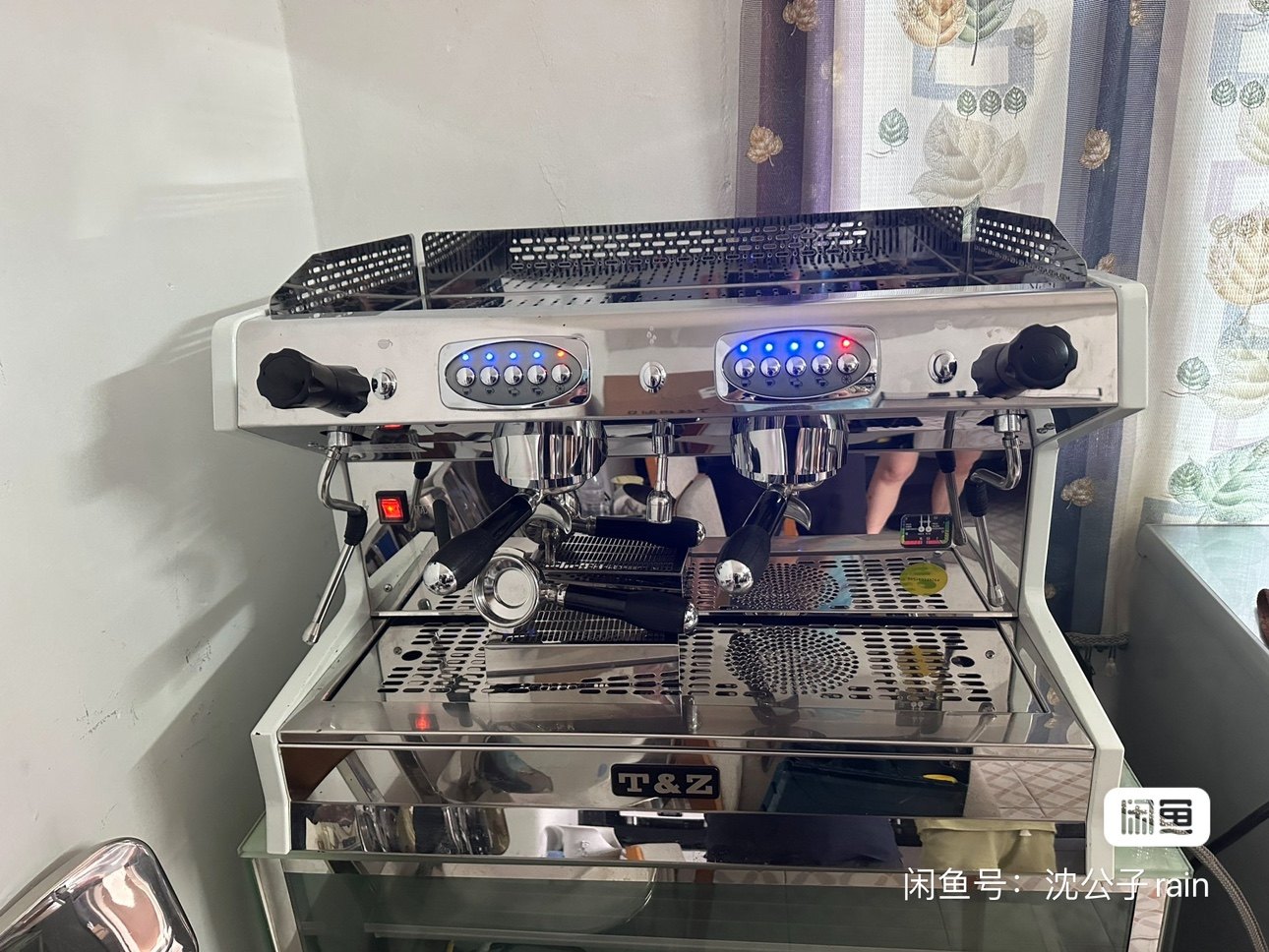 太子T&Z T系列T2意式双头半自动咖啡机 白可选 240杯/小时9成新