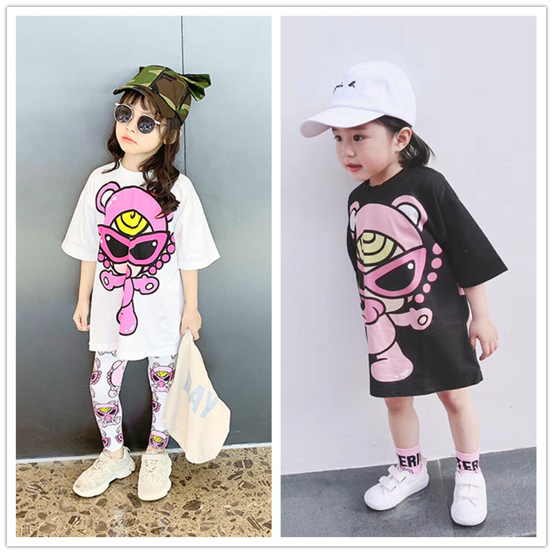 亲子装母女装洋气春秋2025新款潮T裙时尚上衣夏