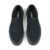 STRAYE黑色经典 HUF On死飞帆布板鞋 Classic懒人鞋 TRASE一脚蹬Slip