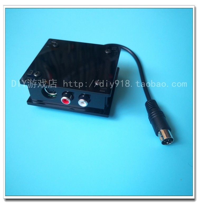 世嘉MD2型机专用S端子盒 立体声 压克力外壳  高品质 怀旧周边