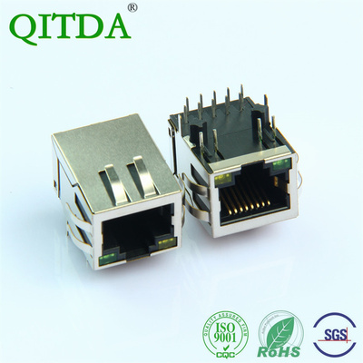 rj45网口插座千兆集成变压器母座