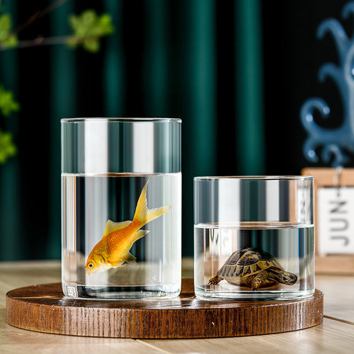 简约高硼硅花瓶鱼缸高通透