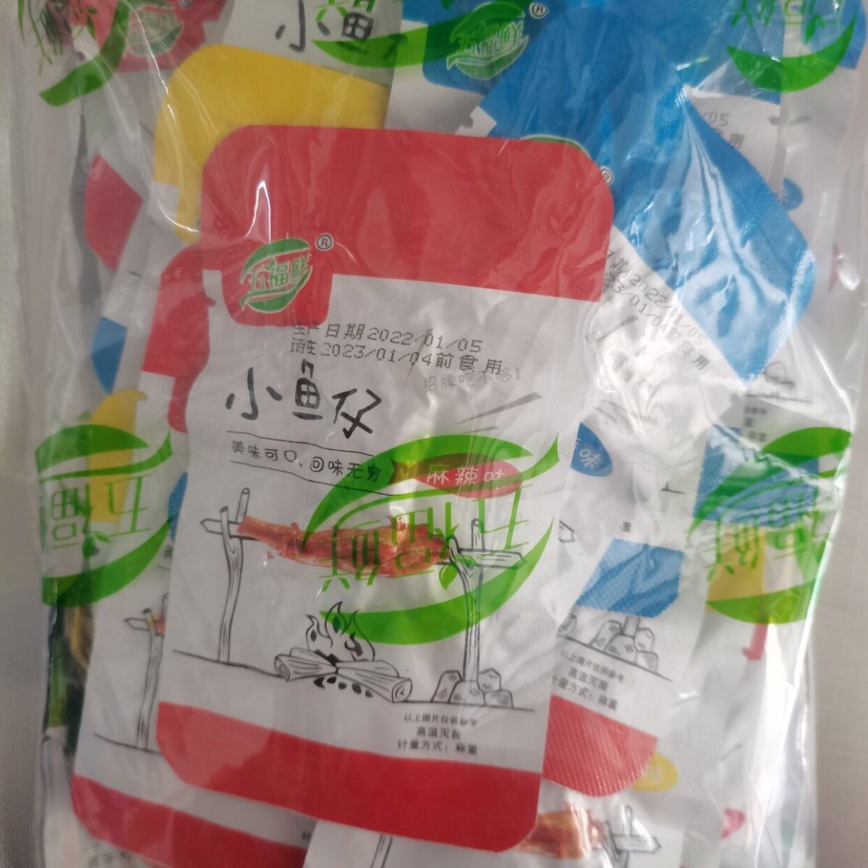 安康小鱼干五福鲜稻田鱼陕西安康特产/零食/小吃 小鱼仔500g包邮