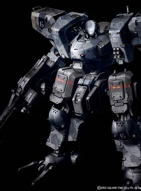 纸拼图Front Mission4(雷霆任务4)机器人Zenith立体纸模型DIY礼品