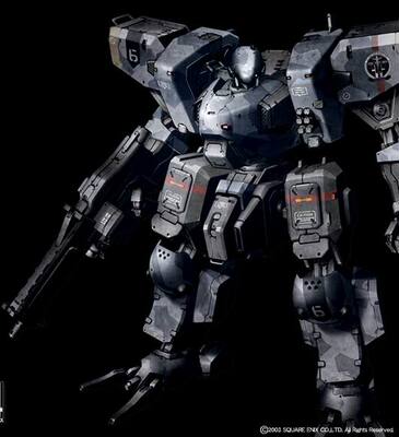 纸拼图Front Mission4(雷霆任务4)机器人Zenith立体纸模型DIY礼品