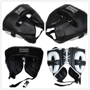 Ringtocage 代购正品 日本winning风格拳击护头真皮快拆卡口