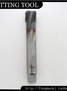 进口丝锥二手德国DORMER HSCo-XP6H M36X3镀钴半螺旋丝攻铁屑向上