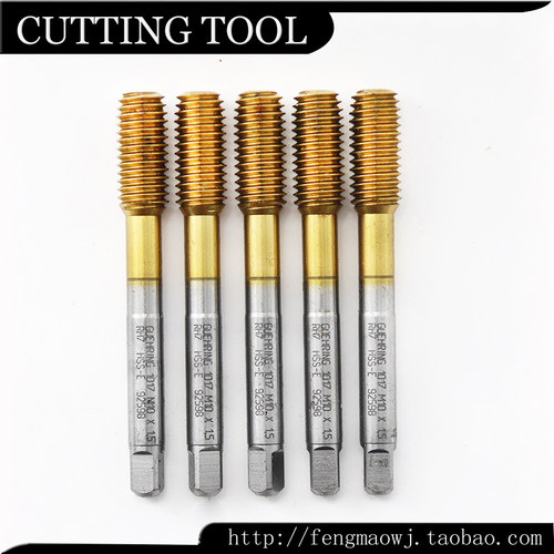 进口二手丝锥德国GUEHRING钴领 HSS-E PH7 M10X1.5镀钛挤压丝攻